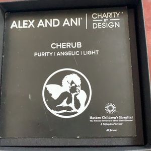ALEX AND ANI Cherub bracelet. Charity by Design